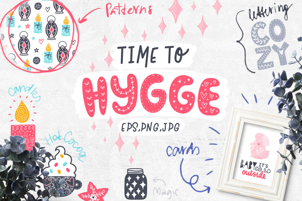 Time to Hygge - Clipart Collection! 1