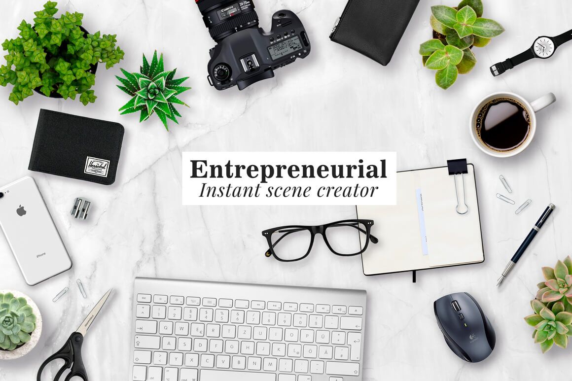 The Entrepreneurial Scene Creator Kit - The Everyday Designer Bundle Vol. 03