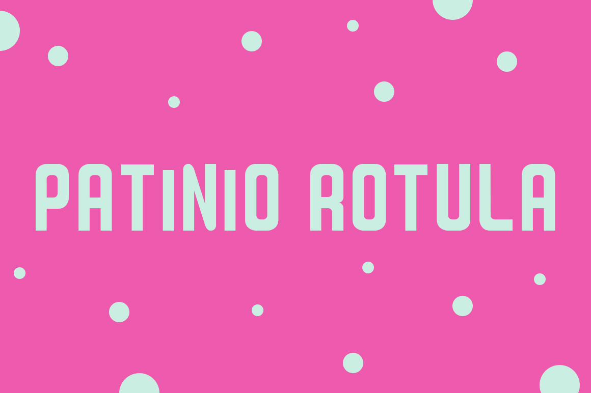 Explore Our Collection of Free Fonts - Patinio font on TheHungryJPEG