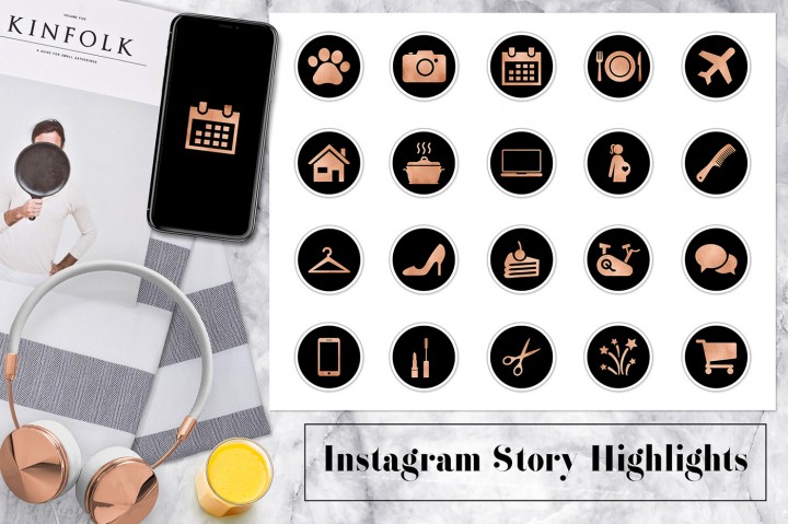 10 Brilliant Instagram Highlight Icon Sets