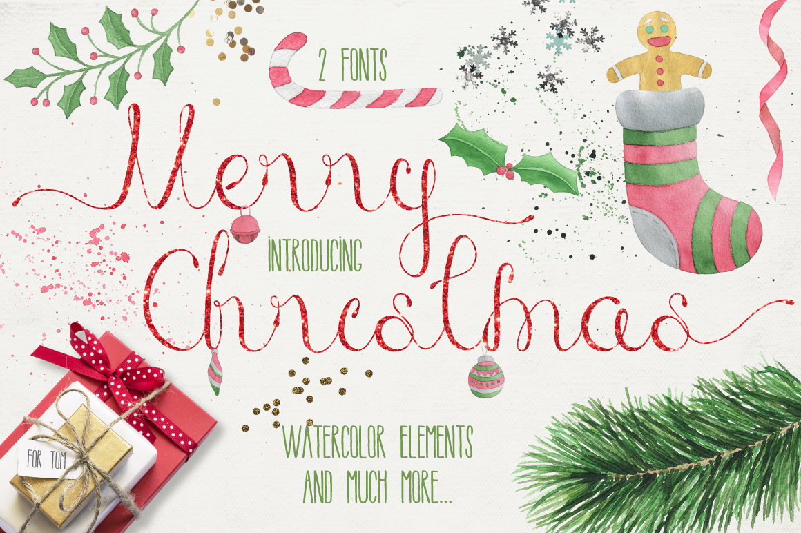 Impress Santa With Your Christmas Themed Fonts!