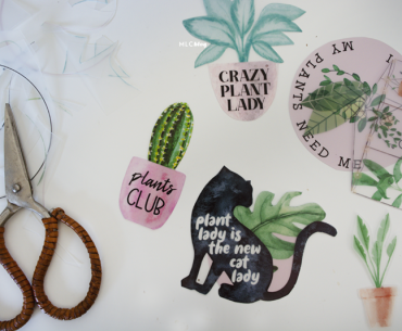 DIY: Plant Pins from Magic Plastic with Summer Graphic Bundle