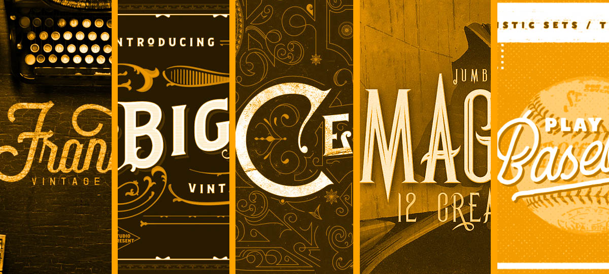 Grab These Top 5 Vintage Fonts To Create Retro Vibes - THJ Blog