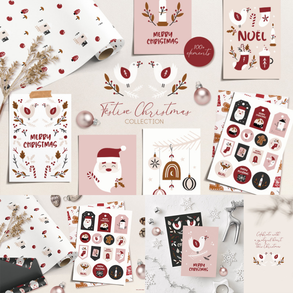 The Cute Christmas Clipart Bundle: 1000+ Cliparts For Better Christmas