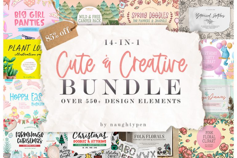 Bundle-font - TheHungryJPEG Blog