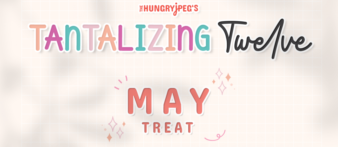 Celebrate the a-May-zing month with a 10% discount voucher with TheHungryJPEG!
