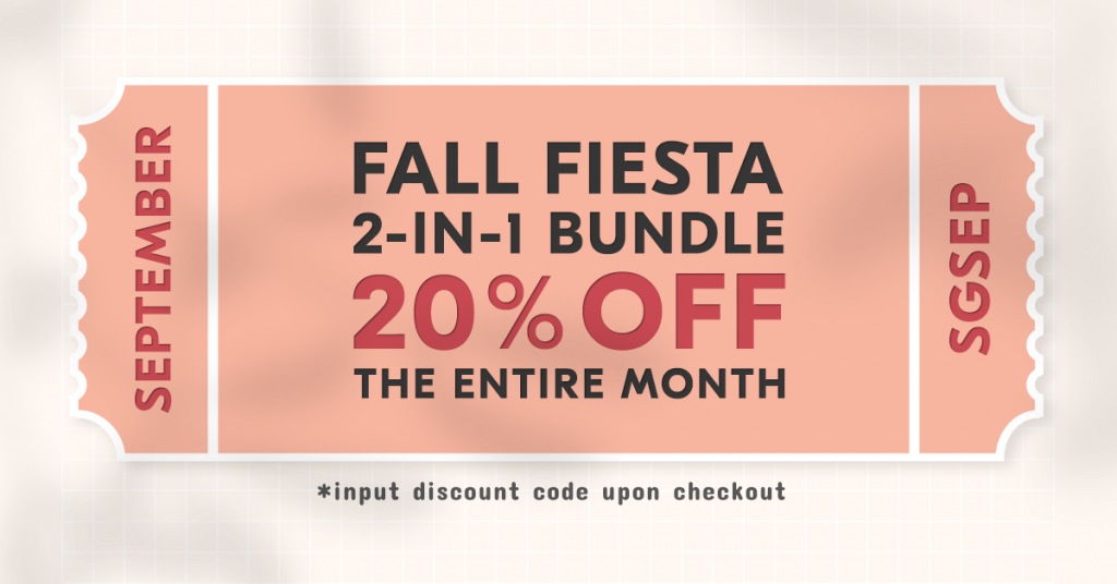 Fall Fiesta Bundle: Enjoy the 2-in-1 Bundle with 20% OFF from TheHungryJPEG